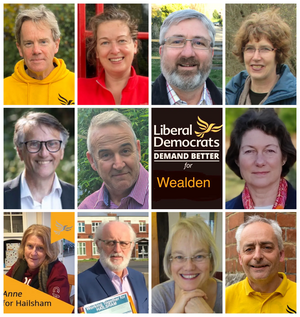 Wealden Lib Dem candidates for local elections May 6, 2021
