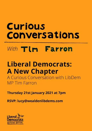 Curious Conversation with LibDem MP Tim Farron