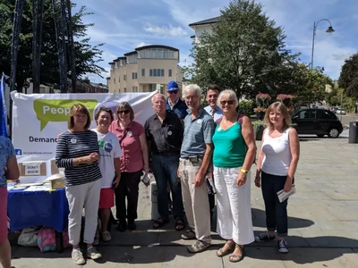 Campaigning for the People's Vote in Tunbridge Wells