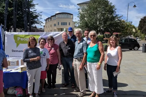 Campaigning for the People's Vote in Tunbridge Wells