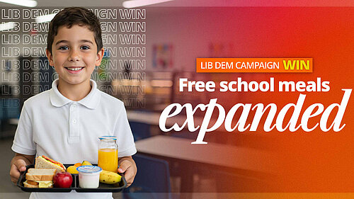 free school meals expanded