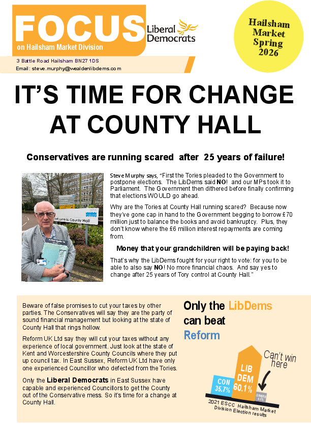 Hailsham Market Spring 2026 Focus